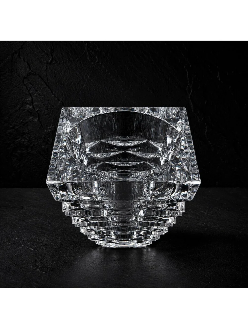 Vintage Mikasa Arctic Ice Crystal Vase 10